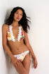 Triangle Bikini Top With Fringes - 42450-17-953 4 / 953 Lola / 75% POLYAMIDE, 25% ELASTANE